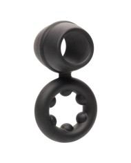 CALEXOTICS ALPHA DUAL MAGNUM RING NEGRO
