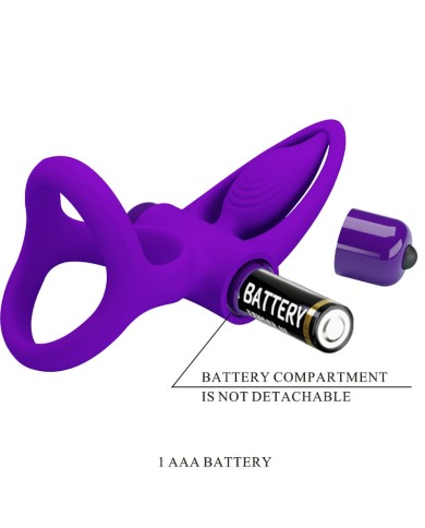 PRETTY LOVE ANILLO VIBRADOR 10 VIBRACIONES SILICONA VIOLETA PRETTY LOVE ANILLO VIBRADOR 10 VIBRACIONES SILICONA VIOLETA