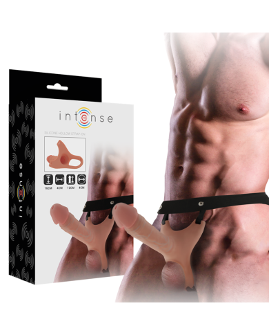 INTENSE ARNES HUECO CON DILDO SILICONA 16 X 35 CM