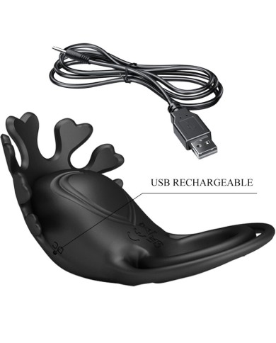 PRETTY LOVE RUBEN ANILLO VIBRADOR 7 VIBRACIONES SILICONA NEGRO PRETTY LOVE RUBEN ANILLO VIBRADOR 7 VIBRACIONES SILICONA NEGRO