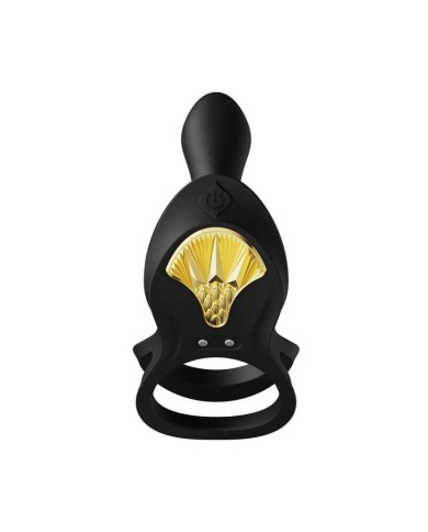 ZALO BAYEK ANILLO VIBRADOR CONTROL REMOTO PAREJAS NEGRO