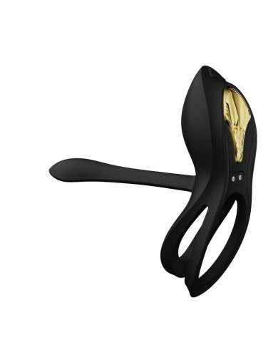 ZALO BAYEK ANILLO VIBRADOR CONTROL REMOTO PAREJAS NEGRO