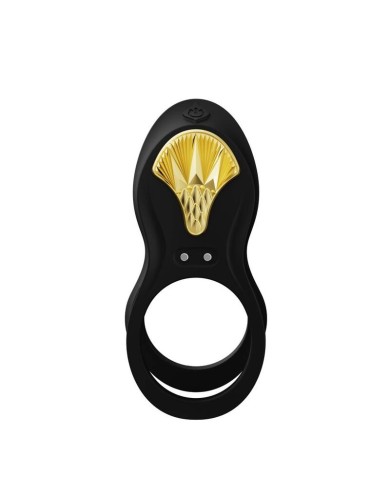 ZALO BAYEK ANILLO VIBRADOR CONTROL REMOTO PAREJAS NEGRO
