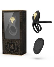 ZALO BAYEK ANILLO VIBRADOR CONTROL REMOTO PAREJAS NEGRO