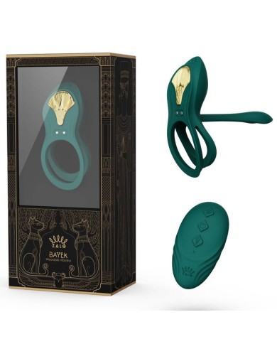 ZALO BAYEK ANILLO VIBRADOR CONTROL REMOTO PAREJAS VERDE