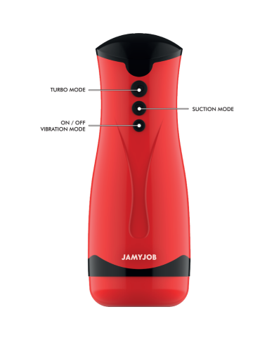 JAMYJOB MASTURBADOR DE SUCCION Y VIBRACION DAMERON
