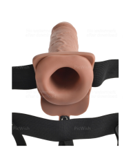 FETISH FANTASY SERIES ARNES AJUSTABLE PENE REALISTICO CON TESTICULOS RECARGABLE Y VIBRADOR 178 CM