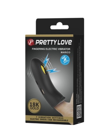 PRETTY LOVE MARICO FUNDA DE DEDO ELECTRO ESTUMILADOR NEGRO