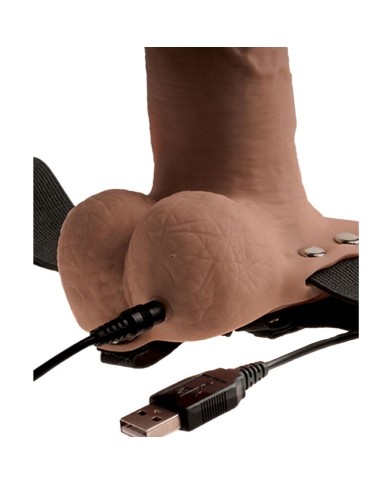FETISH FANTASY SERIES ARNES AJUSTABLE PENE REALISTICO CON TESTICULOS RECARGABLE Y VIBRADOR 15 CM FETISH FANTASY SERIES ARNES AJUSTABLE PENE REALISTICO CON TESTICULOS RECARGABLE Y VIBRADOR 15 CM