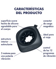 SATISFYER RING STROKER MASTURBADOR VIBRADOR