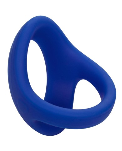 CALEXOTICS ADMIRAL COCK BALL DOBLE ANILLO AZUL