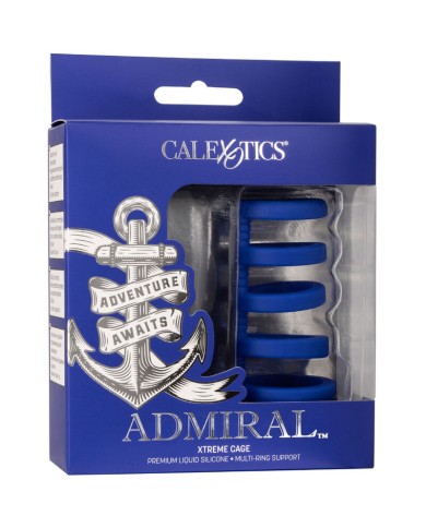 CALEXOTICS ADMIRAL JAULA XTREME PARA PENE AZUL