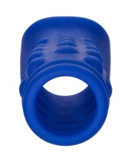 CALEXOTICS ADMIRAL BEADED FUNDA PENE SILICONA LIQUIDA AZUL