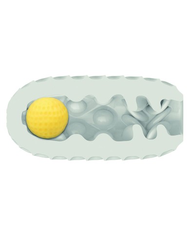 CALEXOTICS BOUNDLESS STROKER BLANDO REVERSIBLE AMARILLO