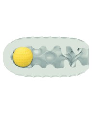 CALEXOTICS BOUNDLESS STROKER BLANDO REVERSIBLE AMARILLO