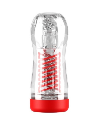 PDX ELITE MASTURBADOR STROKER VIEWTUBE 2 COMPRESION ESPIRAL TRANSPARENTE PDX ELITE MASTURBADOR STROKER VIEWTUBE 2 COMPRESION ESPIRAL TRANSPARENTE