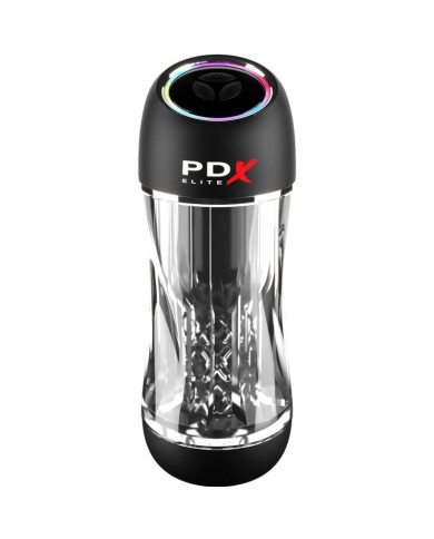 PDX ELITE MASTURBADOR STROKER VIEWTUBE PRO VIBRADOR TRANSPARENTE PDX ELITE MASTURBADOR STROKER VIEWTUBE PRO VIBRADOR TRANSPARENTE