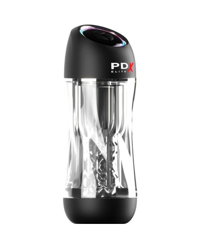 PDX ELITE MASTURBADOR STROKER VIEWTUBE PRO VIBRADOR TRANSPARENTE PDX ELITE MASTURBADOR STROKER VIEWTUBE PRO VIBRADOR TRANSPARENTE
