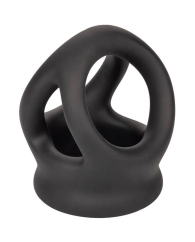 CALEXOTICS ALPHA ANILLO DE JAULA DOBLE NEGRO
