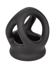 CALEXOTICS ALPHA ANILLO DE JAULA DOBLE NEGRO
