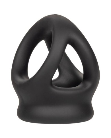 CALEXOTICS ALPHA ANILLO DE JAULA DOBLE NEGRO