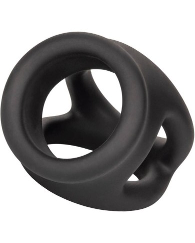 CALEXOTICS ALPHA ANILLO DE JAULA DOBLE NEGRO