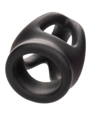 CALEXOTICS ALPHA ANILLO DE JAULA DOBLE NEGRO