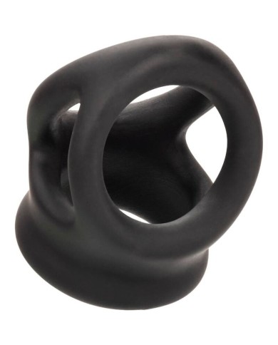 CALEXOTICS ALPHA ANILLO DE JAULA DOBLE NEGRO