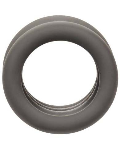 CALEXOTICS ALPHA ANILLO EXTENSION ESCROTO DOBLE NEGRO