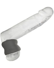 CALEXOTICS ALPHA ANILLO EXTENSION ESCROTO DOBLE NEGRO