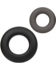 CALEXOTICS ALPHA SET DE 2 ANILLOS PROLONG GRIS