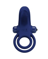 PRETTY LOVE BRONSON DOBLE ANILLO CON VIBRACION AZUL