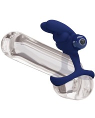 PRETTY LOVE FRANCISCO DOBLE ANILLO VIBRADOR RABBIT AZUL