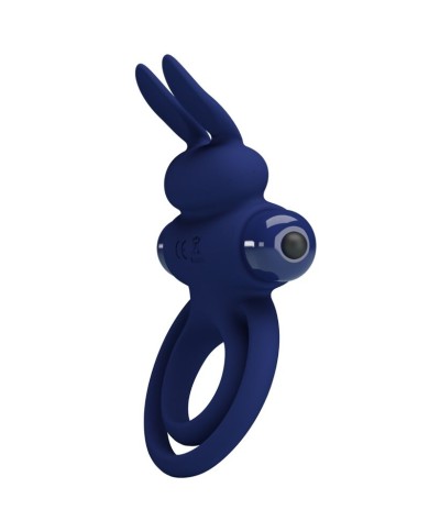 PRETTY LOVE DAREY DOBLE ANILLO VIBRADOR RABBIT AZUL