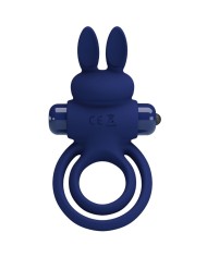PRETTY LOVE DAREY DOBLE ANILLO VIBRADOR RABBIT AZUL
