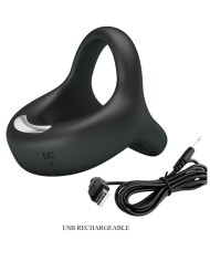 PRETTY LOVE ELLIOTT ANILLO VIBRADOR NEGRO