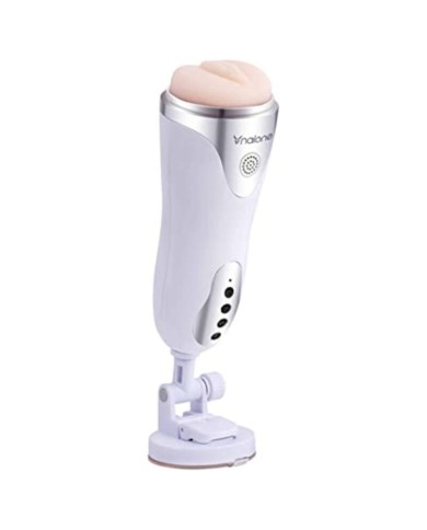 NALONE MAGICIAN MASTURBADOR CON VIBRACION BLANCO