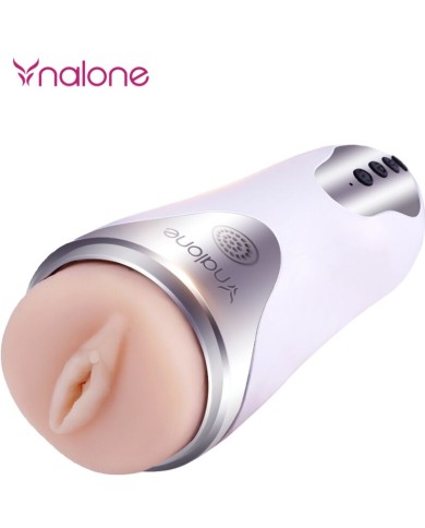 NALONE MAGICIAN MASTURBADOR CON VIBRACION BLANCO