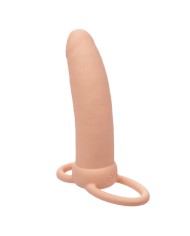 CALEXOTICS MAXX DOBLE PENETRADOR GRUESO 10 VIBRACIONES NATURAL