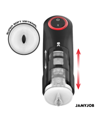 JAMYJOB GRAVITY MASTURBADOR VAGINA AUTOMATICO 5 MODOS DE EMPUJE Y EFECTO SONIDO
