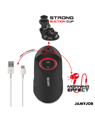 JAMYJOB GRAVITY MASTURBADOR VAGINA AUTOMATICO 5 MODOS DE EMPUJE Y EFECTO SONIDO
