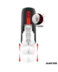 JAMYJOB PHANTOM MASTURBADOR VAGINA AUTOMATICO 5 MODOS SUCCIONADOR Y EMPUJE