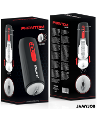 JAMYJOB PHANTOM MASTURBADOR VAGINA AUTOMATICO 5 MODOS SUCCIONADOR Y EMPUJE