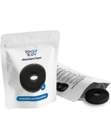 KIIROO POWER BLOW ESPUMA ABSORBENTE DE RESPUESTO 5 UNIDADES