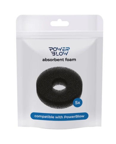 KIIROO POWER BLOW ESPUMA ABSORBENTE DE RESPUESTO 5 UNIDADES