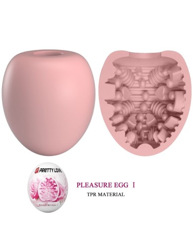 PRETTY LOVE MASTURBADOR MASCULINO HUEVO ROSA