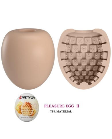 PRETTY LOVE MASTURBADOR MASCULINO HUEVO NATURAL