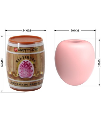 PRETTY LOVE MASTURBADOR MASCULINO HUEVO ROSA MODELO 2