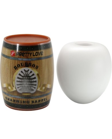 PRETTY LOVE MASTURBADOR MASCULINO HUEVO BLANCO MODELO 2