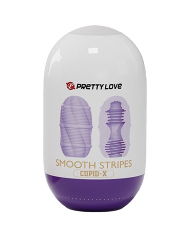 PRETTY LOVE HUEVO MASTURBADOR SMOOTH STRIPES CUPID PRETTY LOVE HUEVO MASTURBADOR SMOOTH STRIPES CUPID